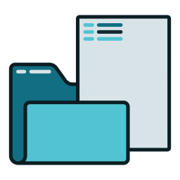 Файл и папка иконка