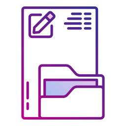 File and folder icon