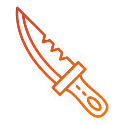 Нож для дайвинга иконка