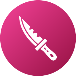 Нож для дайвинга иконка
