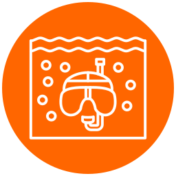 Snorkeling icon