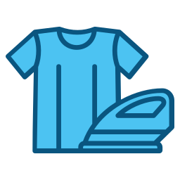 Dry cleaning icon