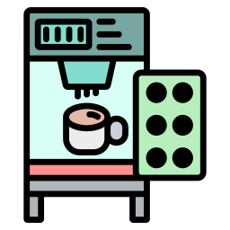 Coffee machine icon