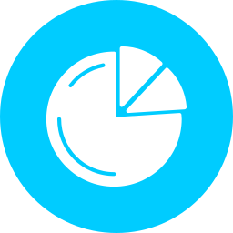 cirkeldiagram icoon