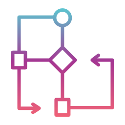 stroomschema icoon