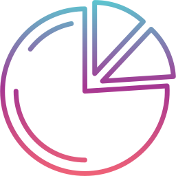 diagramme circulaire Icône