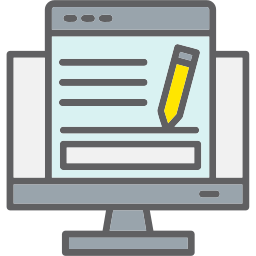 Blogging icon