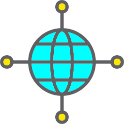 globalna infrastruktura ikona