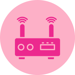 Wireless router icon