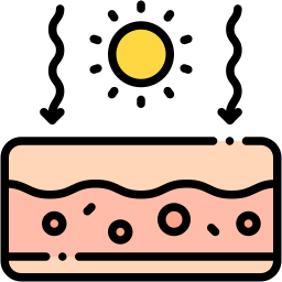 queimadura de sol Ícone