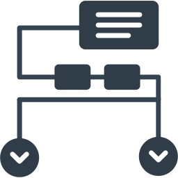 clasificación icono