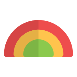 arc-en-ciel Icône