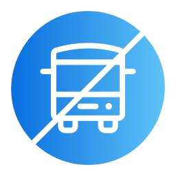 No bus icon