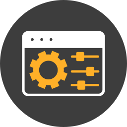 attività di analisi web icona