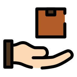 Delivery courier icon