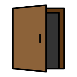 puerta icono