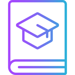 Educational book icon