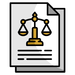 Legal document icon