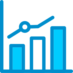 Growth chart icon