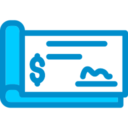 Cheque icon