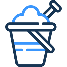 Sand bucket icon