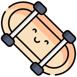 Skate board icon