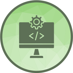 Code optimization icon