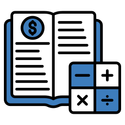 Accounting book icon