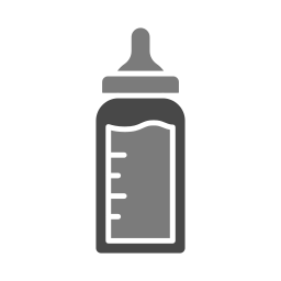 Baby bottle icon