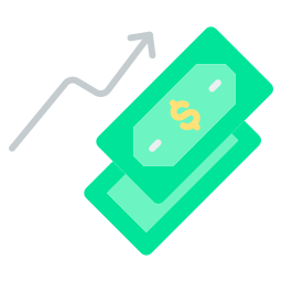 Profit growth icon