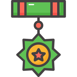 insignia de rango icono
