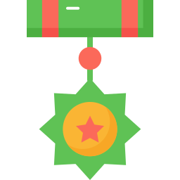 insignia de rango icono