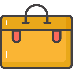 Luggage bag icon