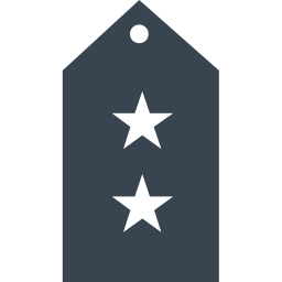 distintivo dell'esercito icona