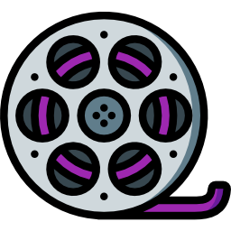 Film reel icon