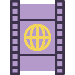 Negative film icon