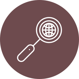 Magnifying glass icon