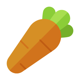zanahorias icono