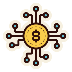 digitaler dollar icon