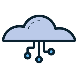 servidor en la nube icono