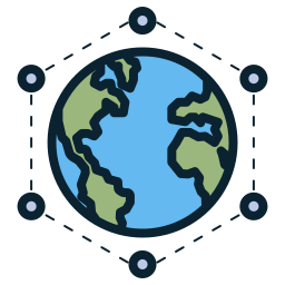 rede global Ícone