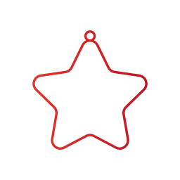 Christmas ornament icon