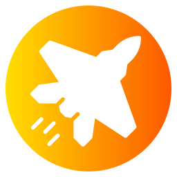 Fighter jet icon