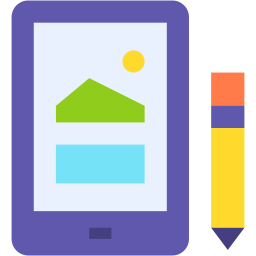 Pen tablet icon