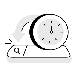 Search time icon