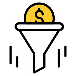 Sales funnel icon