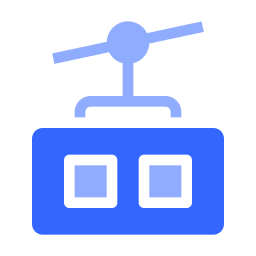 Cable car icon