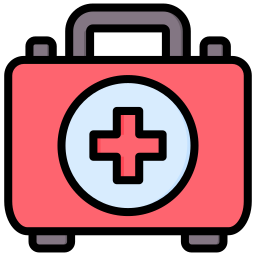 First aid kit icon