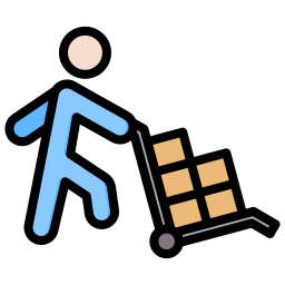 Manual handling icon