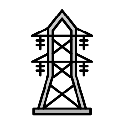 Transmission tower icon